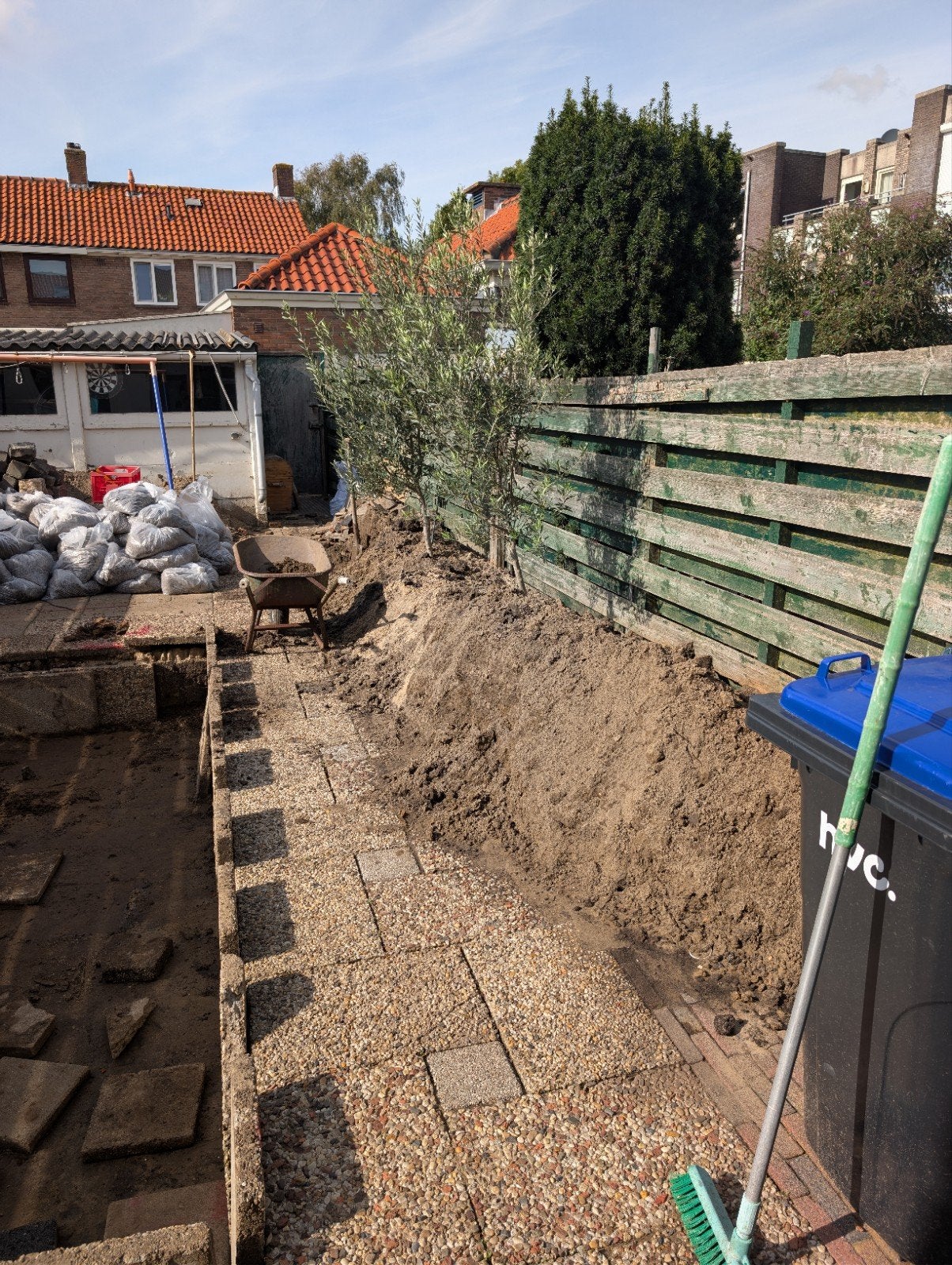 Gratis Ophoogzand/Straatzand af te halen, Tuin en Terras, Ophalen, Gebruikt, Straatzand