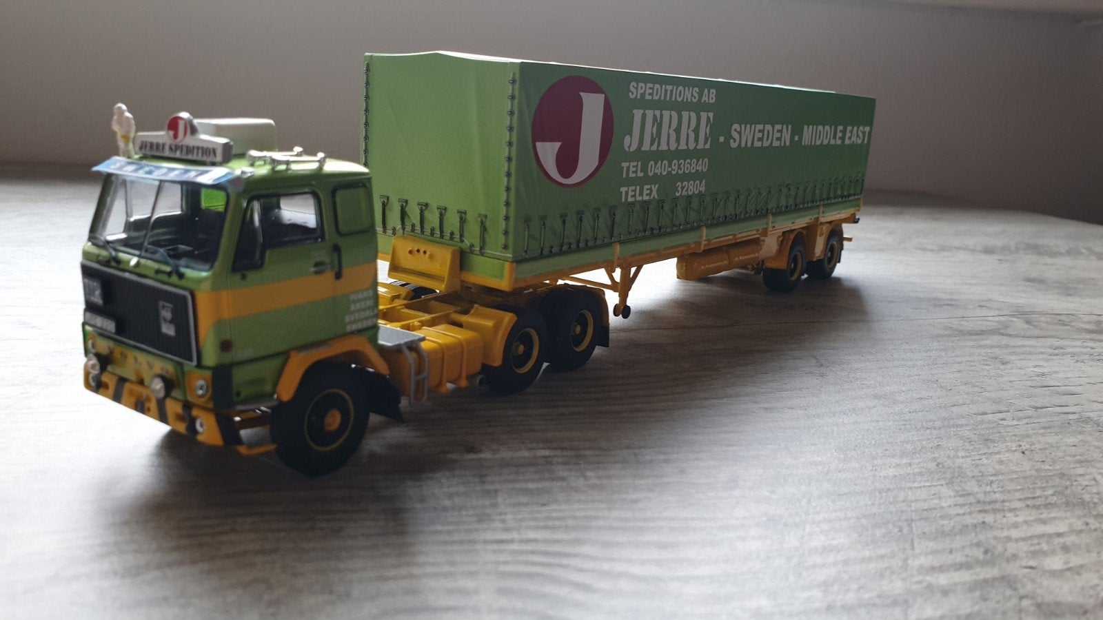 Tekno Volvo F89 Ivans Akeri, Ophalen of Verzenden, Nieuw, Bus of Vrachtwagen, Tekno