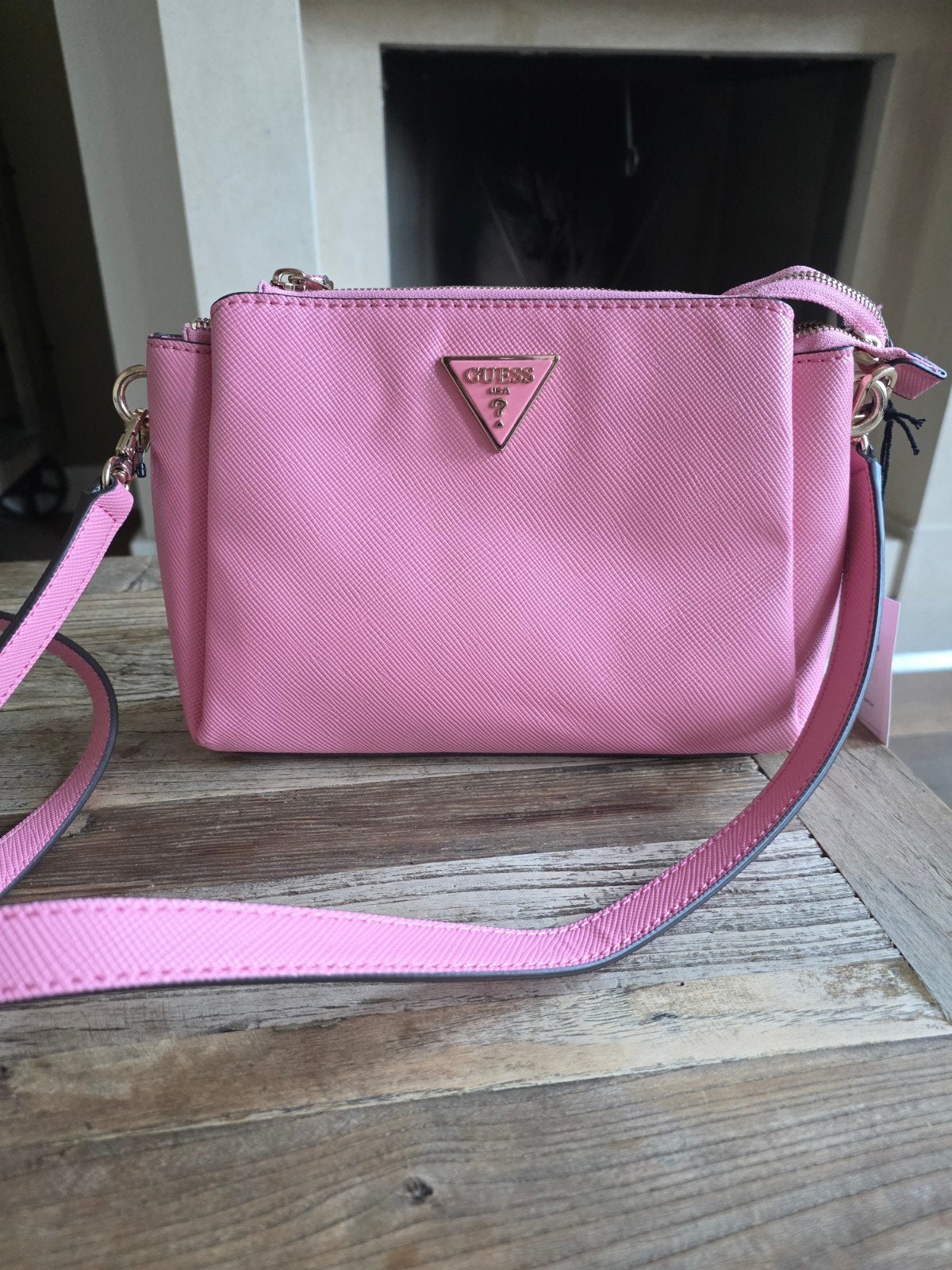 Guess schoudertasje roze, Ophalen of Verzenden, Nieuw, Roze, Schoudertasje
