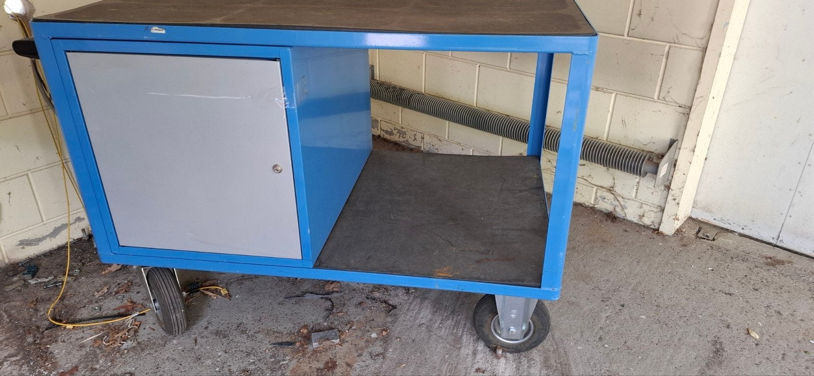 Eurokraft Montagetrolley met Kunststof Bovenblad -Nieuwstaat, 100 liter of meer, Ophalen, Zo goed als nieuw, Transportkar