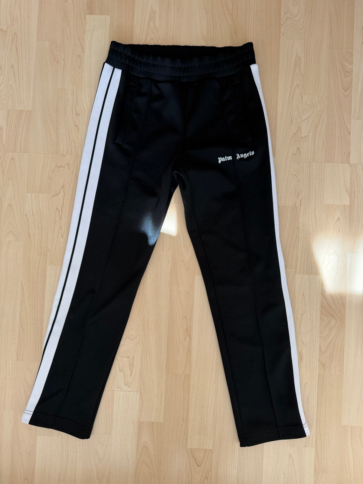 Palm Angels Classic Logo Track Pants Maat S, Kleding | Dames, Ophalen of Verzenden, Gedragen, Maat 36 (S), Zwart