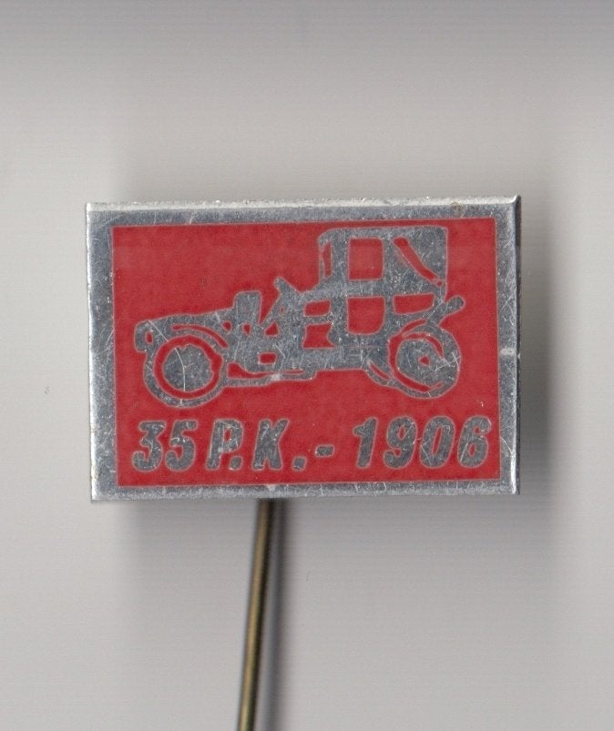 Auto 35 PK speldje, Verzamelen, Speldjes, Pins en Buttons, Gebruikt, Niet vindbaar, Niet vindbaar, Speldje of Pin