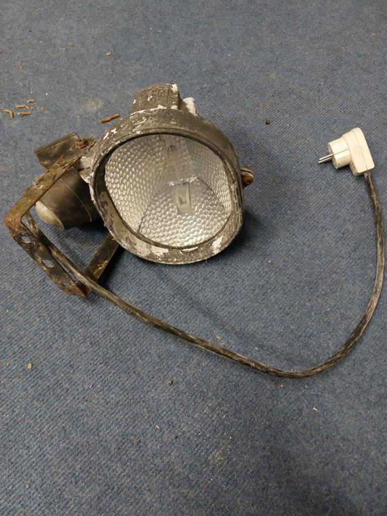 Bouwlamp, Ophalen of Verzenden, Gebruikt, 500 watt of meer, Lamp