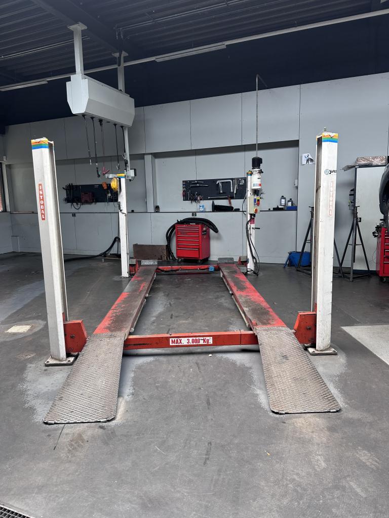 Istobal 3000KG 4 koloms / 4 kolommer hefbrug APK brug, Niet ingevuld, Niet ingevuld, Niet ingevuld