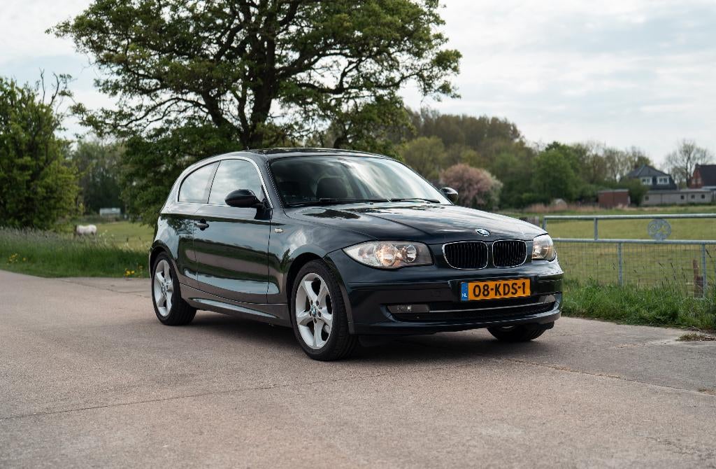 BMW 1-Serie 2.0 118I 3DR 2009 Blauw, 1-Serie, 1995 cc, Zwart, Origineel Nederlands
