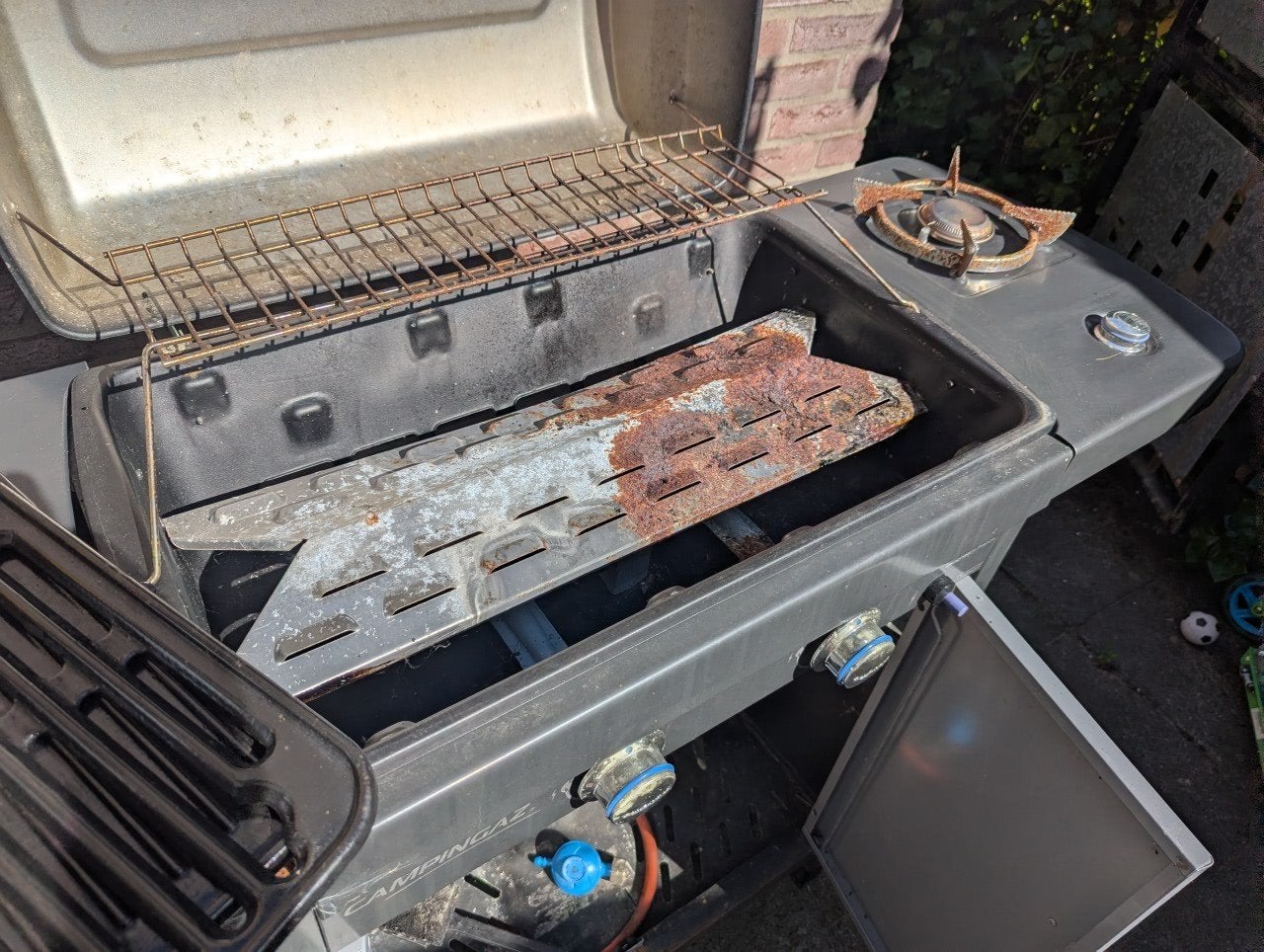 Gebruikte bbq, Ophalen, Gebruikt