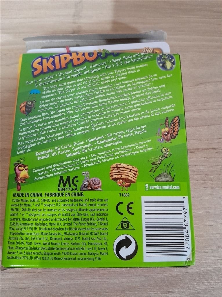 Skip-bo junior - s4073, Verzenden, Zo goed als nieuw