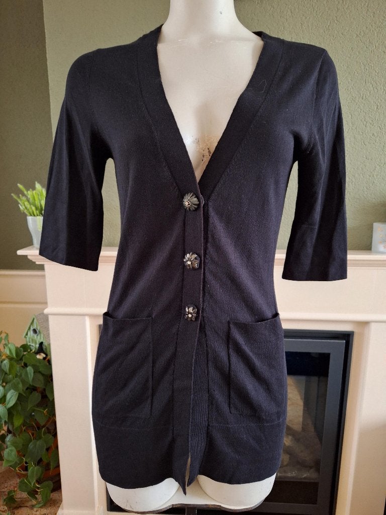 Maliparmi zwart vest S 36, Kleding | Dames, Verzenden, Zwart, Zo goed als nieuw, Maat 36 (S)