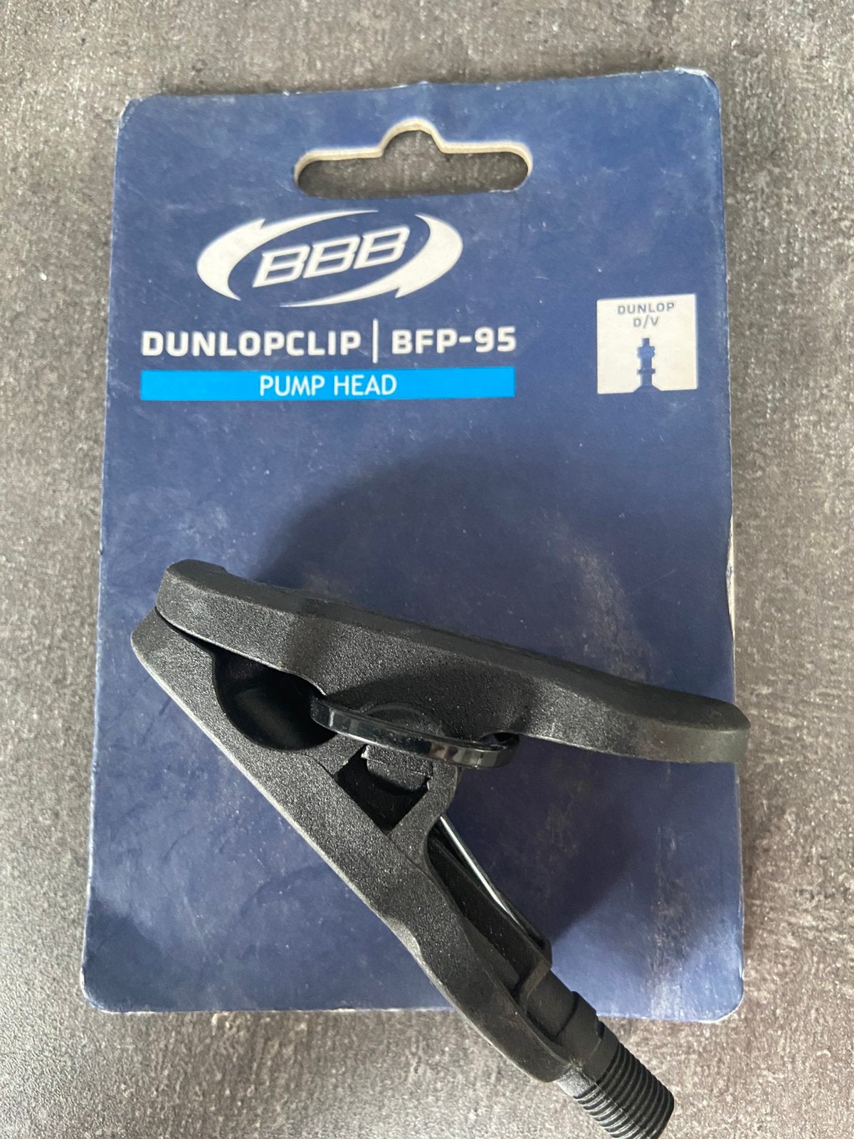 Dunlop pompkop voor o a hollands ventiel, NIEUW, Ophalen of Verzenden, Nieuw