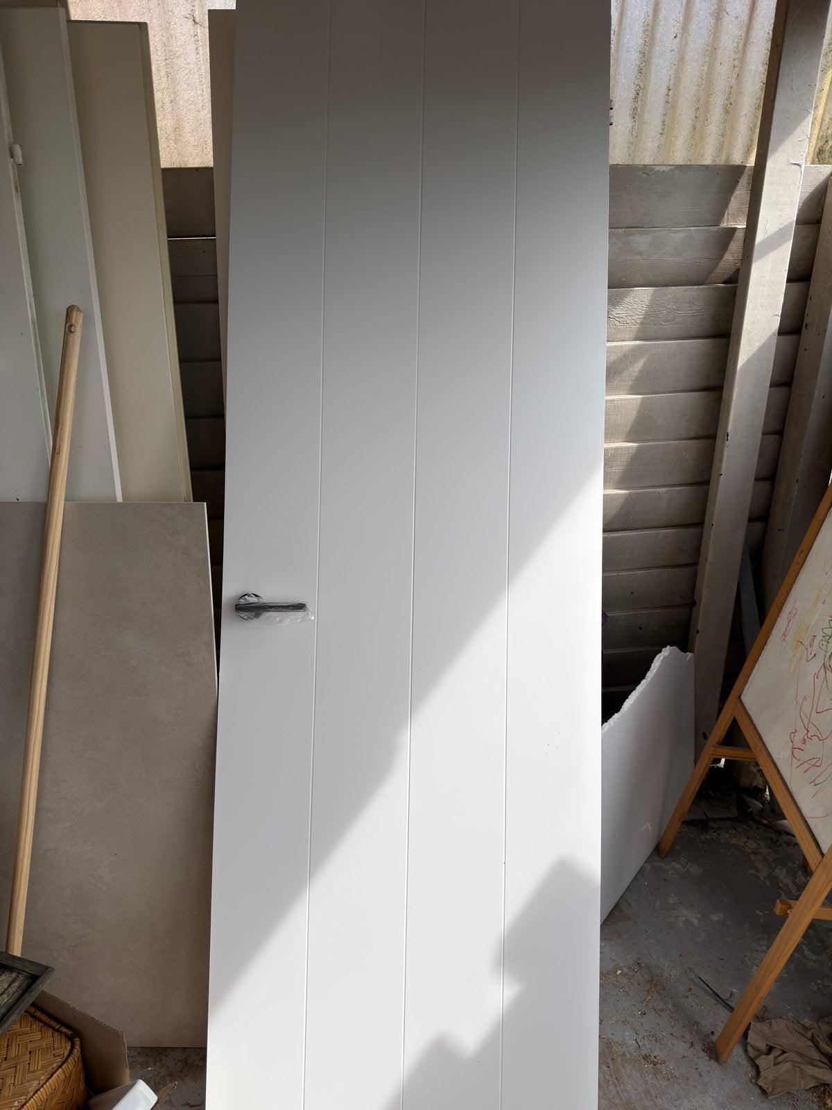 CanDo Binnendeur Board Line 73x231,5 opdek linksdraaiend, Doe-het-zelf en Verbouw, Minder dan 80 cm, 215 cm of meer, Binnendeur