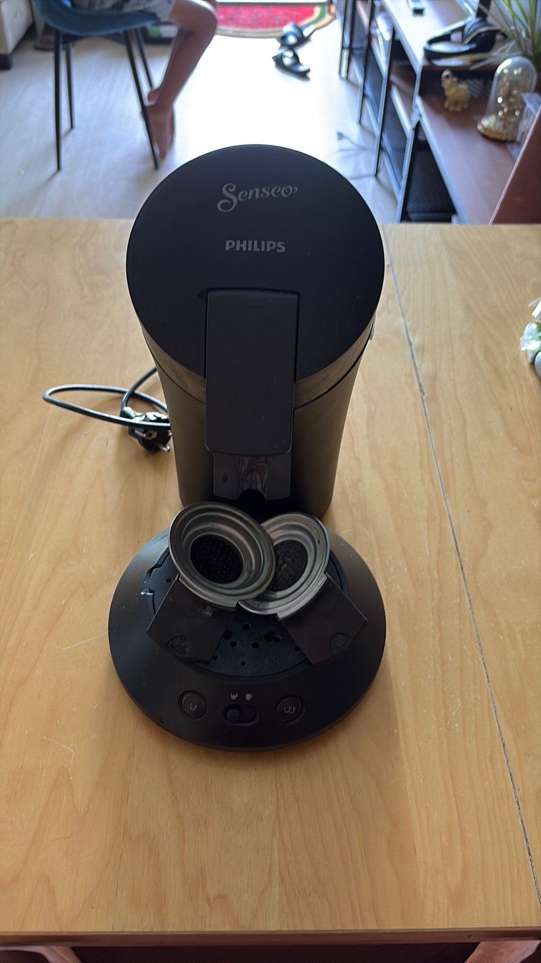 Senseo Philips koffiezetapparaat - Gebruikt, Gebruikt, Koffiemachine, Ophalen of Verzenden, Koffiepads en cups