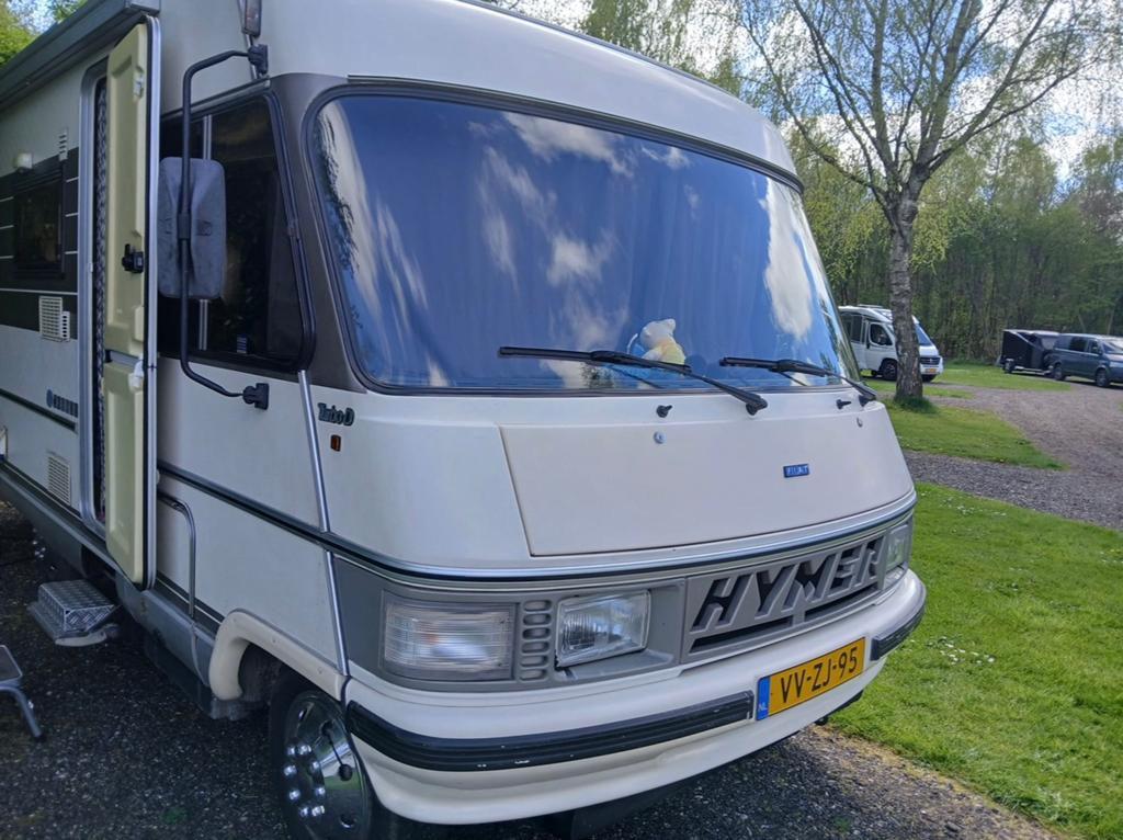 Zeer nette hymer B534fiat 2.5TD apk 2028 met 208.000km, Caravans en Kamperen, Integraal, Standaard zit, Ringverwarming, Fiat