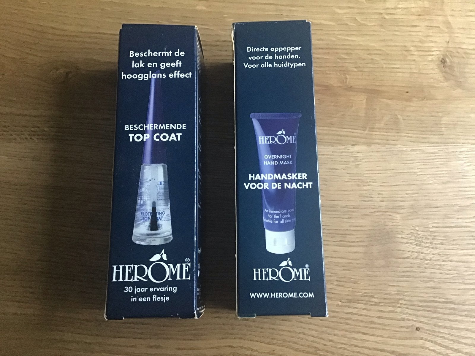 Herôme Beschermende Top Coat & Overnight Handmasker, Ophalen of Verzenden, Nieuw, Overige typen