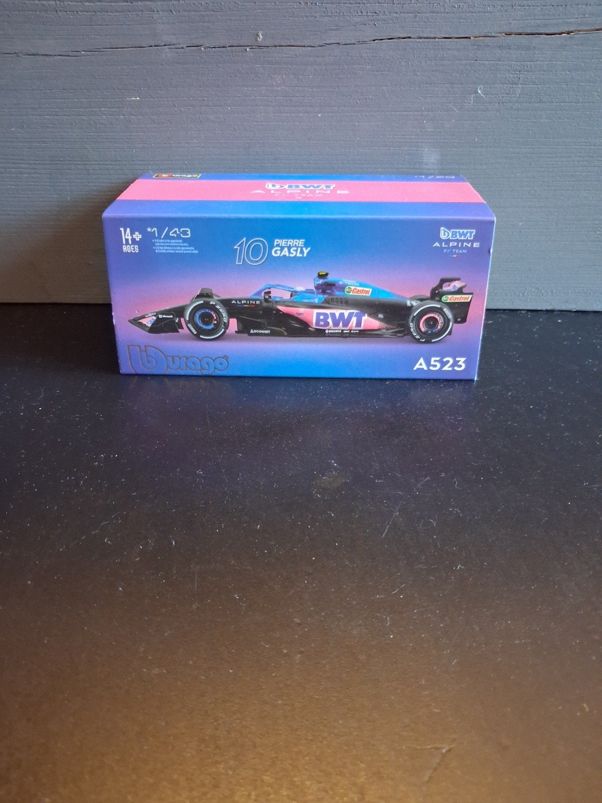 Bburago Alpine A523 F1 modelauto Pierre Gasly 1:43, Ophalen of Verzenden