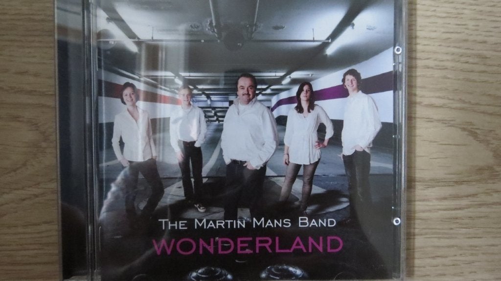Cd: Wonderland, The Martin Mans Band, orgel, piano, drums, Ophalen of Verzenden, Zo goed als nieuw, Gospel