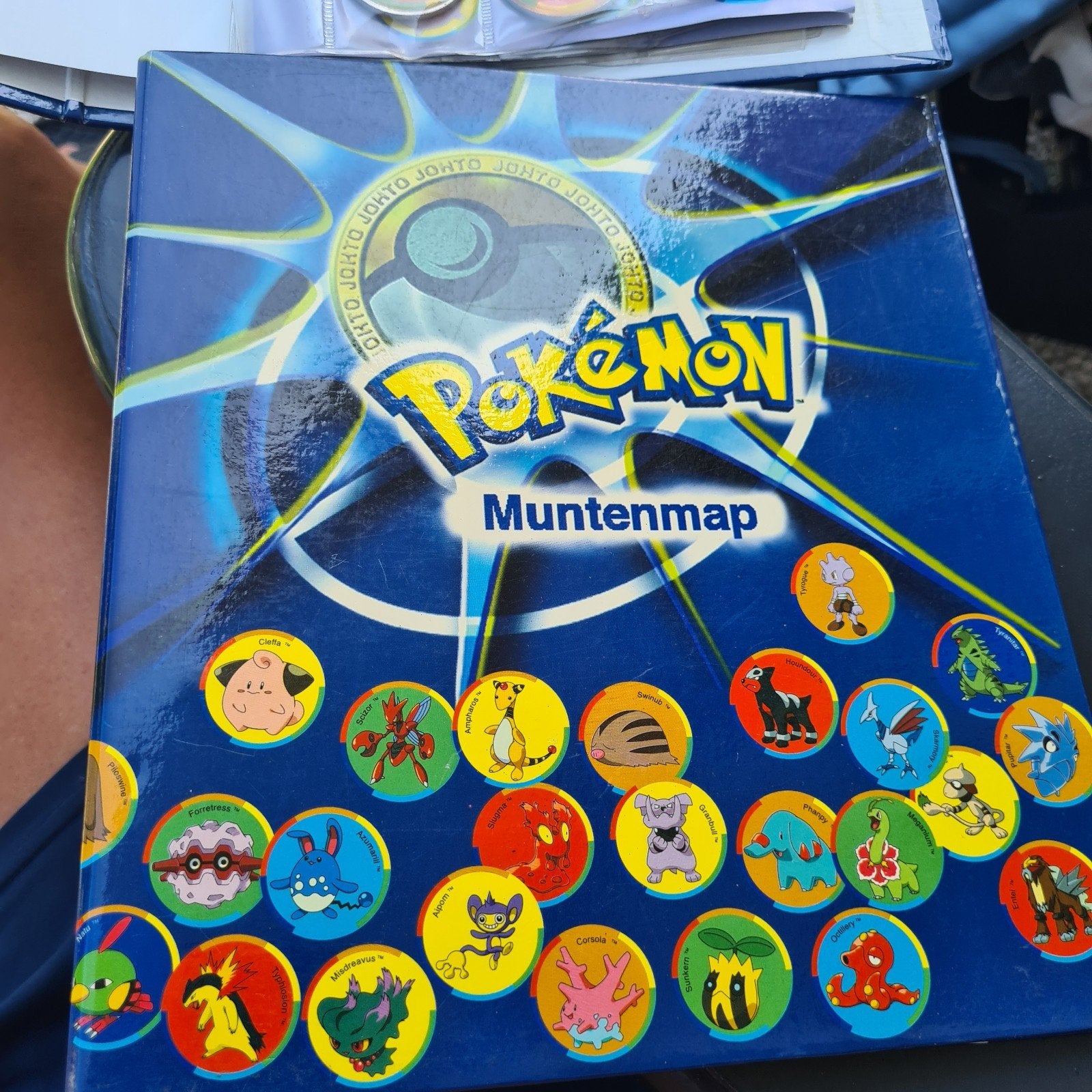1 lege Pokémon munten map en 1 map met 25 munten, Verzamelen, Ophalen of Verzenden