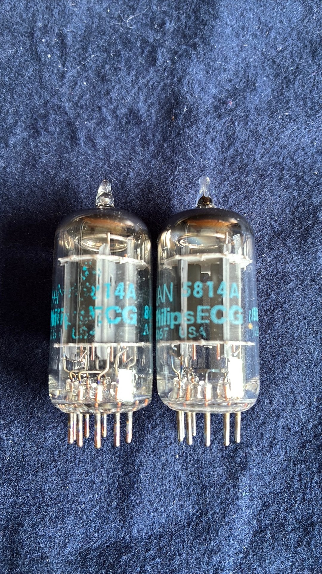 Philips ECG 5814A / ECC82 NOS/ matched pair, Ophalen of Verzenden, Buis of Buizen