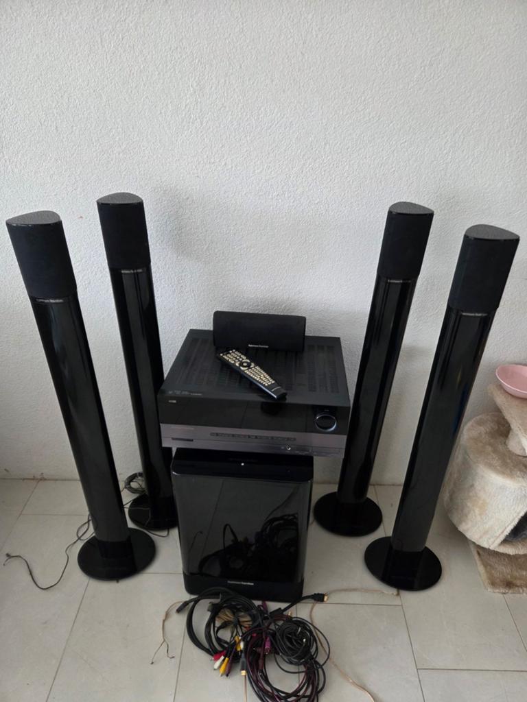 Harman Kardon AVR 141 Home Cinema Set met 5.1 Speakers, Ophalen, Gebruikt, 5.1-systeem, Overige merken
