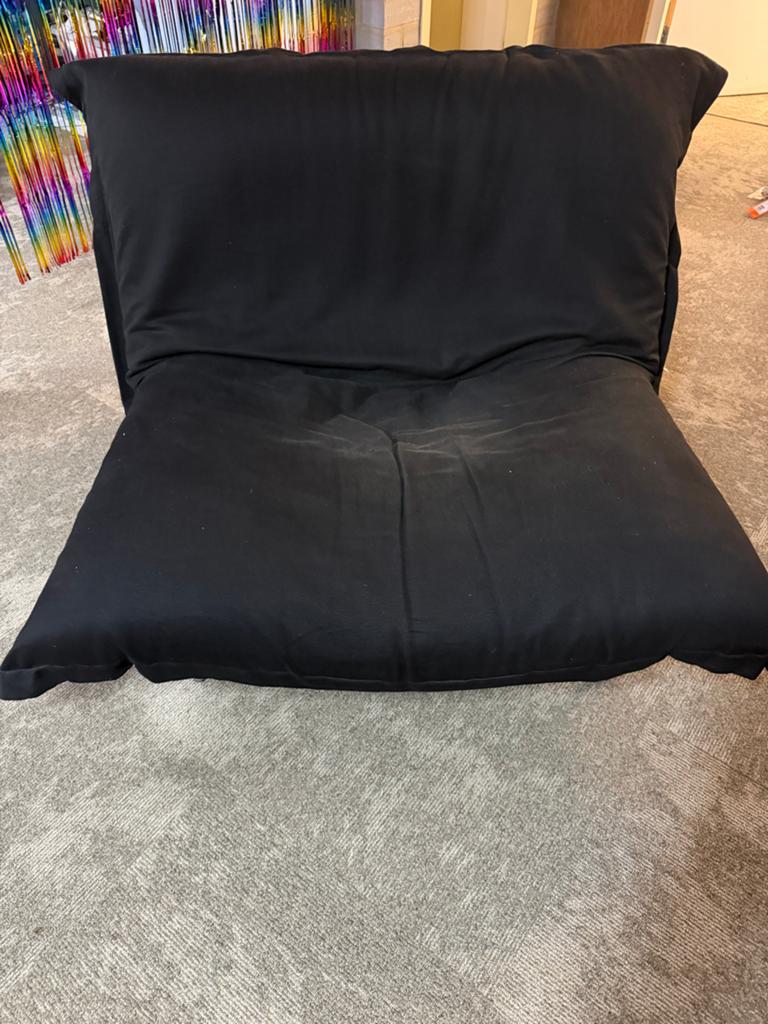 Ligne Roset Calin Fauteuil - Zwart, Ophalen, Gebruikt, Zwart, Eén