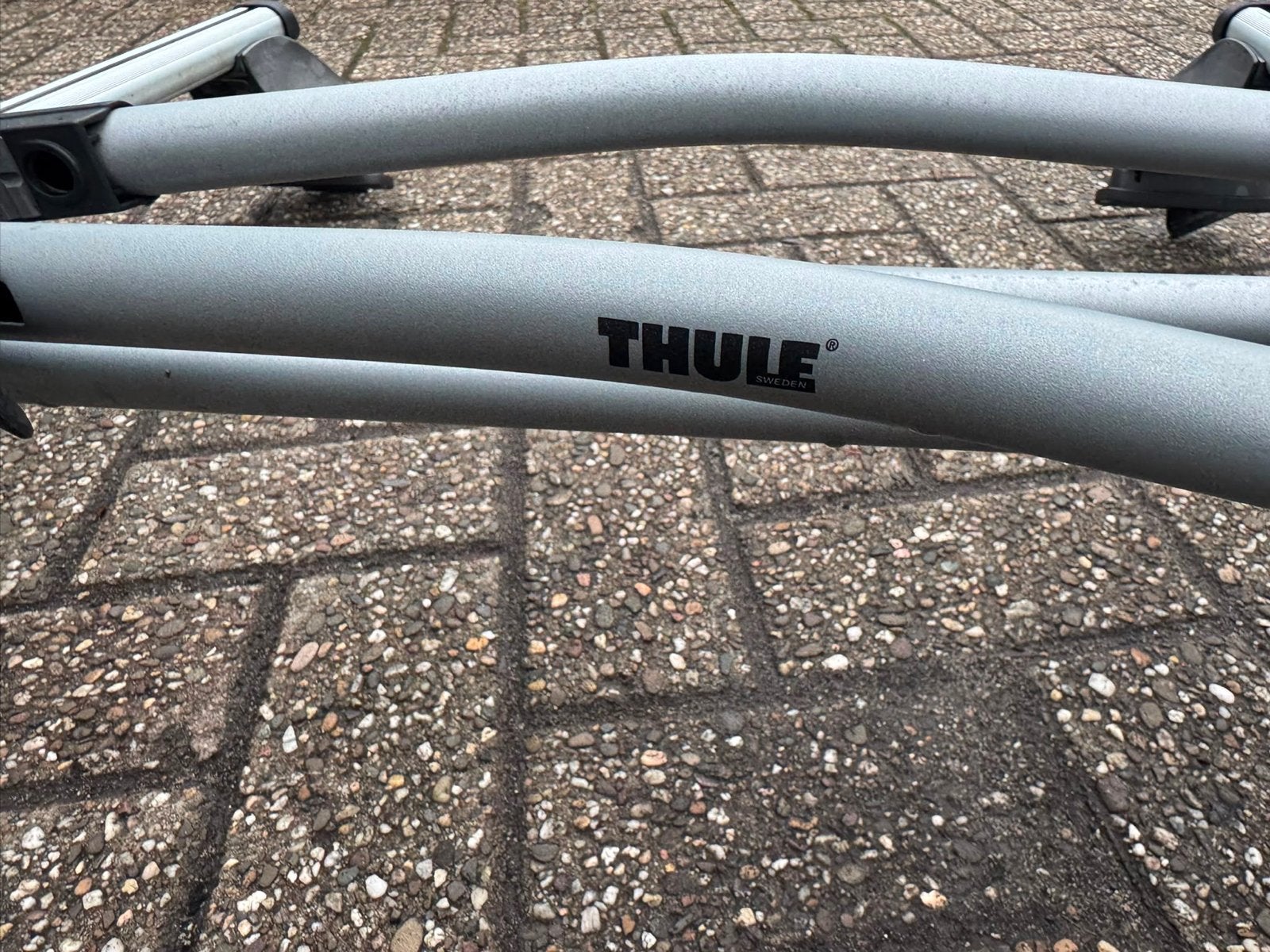 Thule dakdrager/fietsdrager op de dak., Ophalen of Verzenden, 1 fiets, Gebruikt, Dakdrager