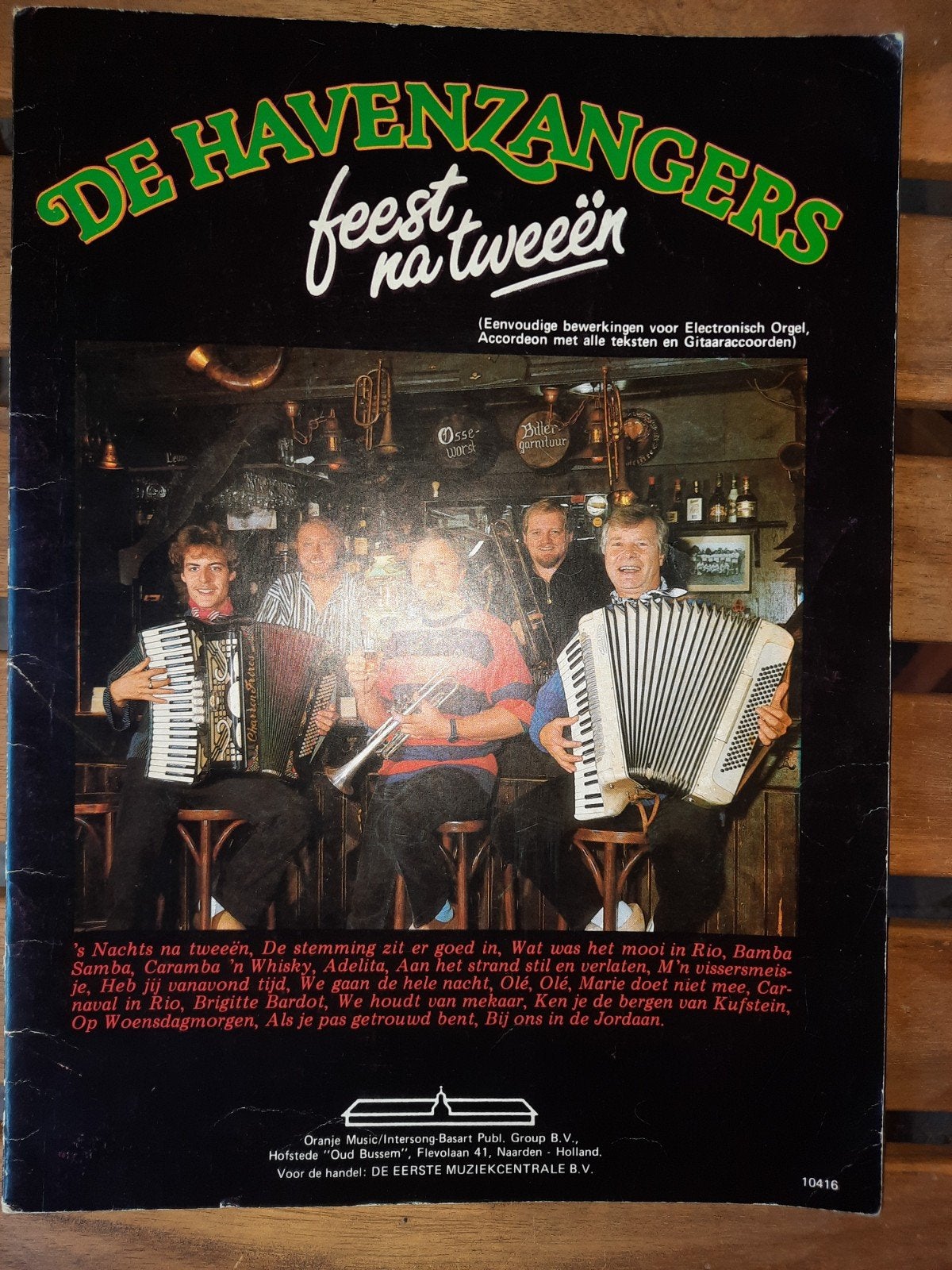 Songboek De Havenzangers (1980)  Feest Na Tweeën, Gebruikt, Gitaar, Ophalen of Verzenden, Artiest of Componist