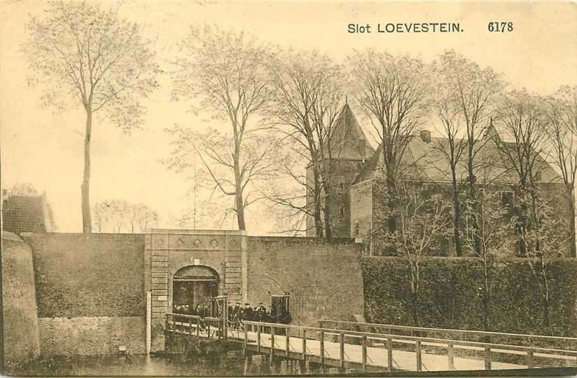 380-412-015 Slot Loevestein, Verzenden, Voor 1920, Zuid-Holland