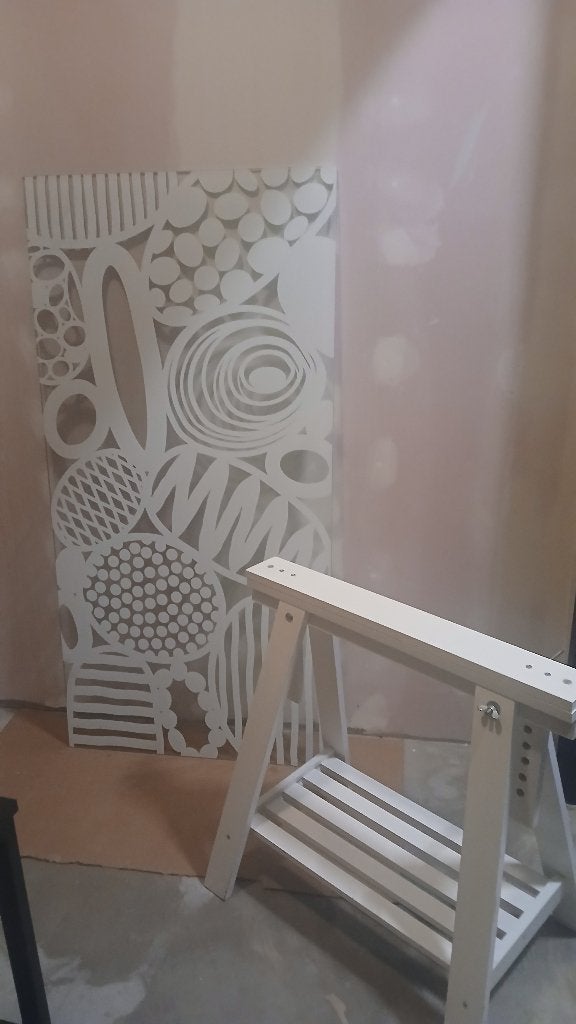 Glass Table top and 1 support Glasholm IKEA, Huis en Inrichting, Ophalen of Verzenden, Zo goed als nieuw