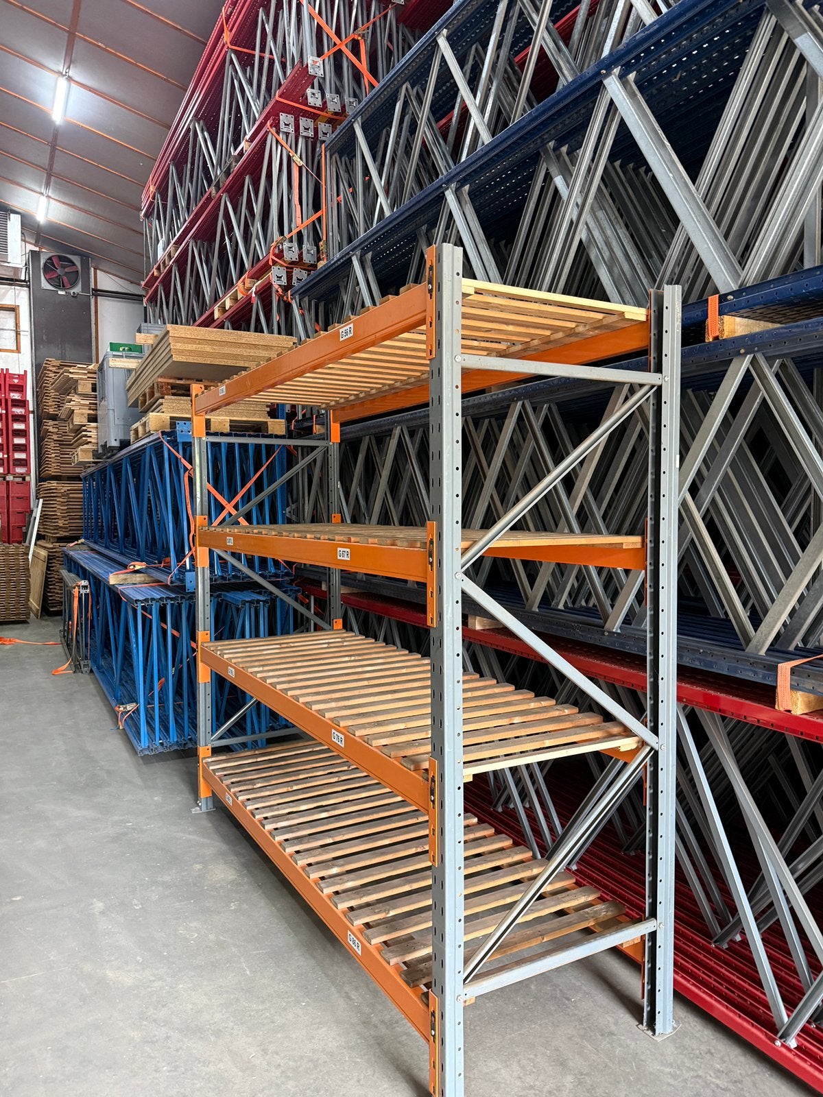 Grootvakstelling / palletstelling, Zakelijke goederen, Ophalen