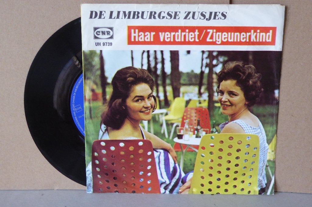 De Limburgse Zusjes - Haar verdriet, Cd's en Dvd's, Vinyl Singles, Gebruikt, 7 inch, Ophalen of Verzenden, Overige typen