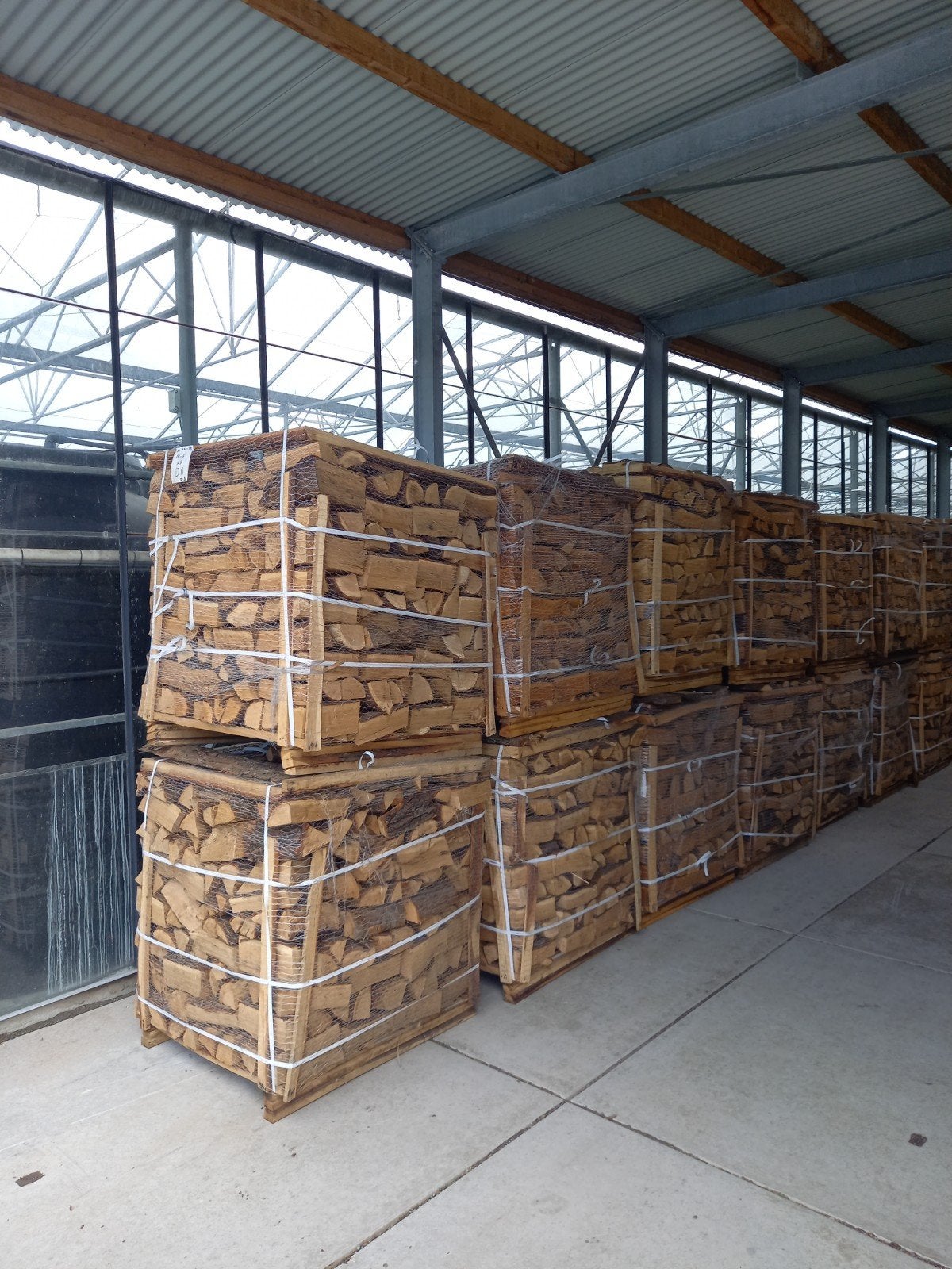 haardhout eiken, Tuin en Terras, Minder dan 3 m³, Ophalen, Eikenhout, Blokken