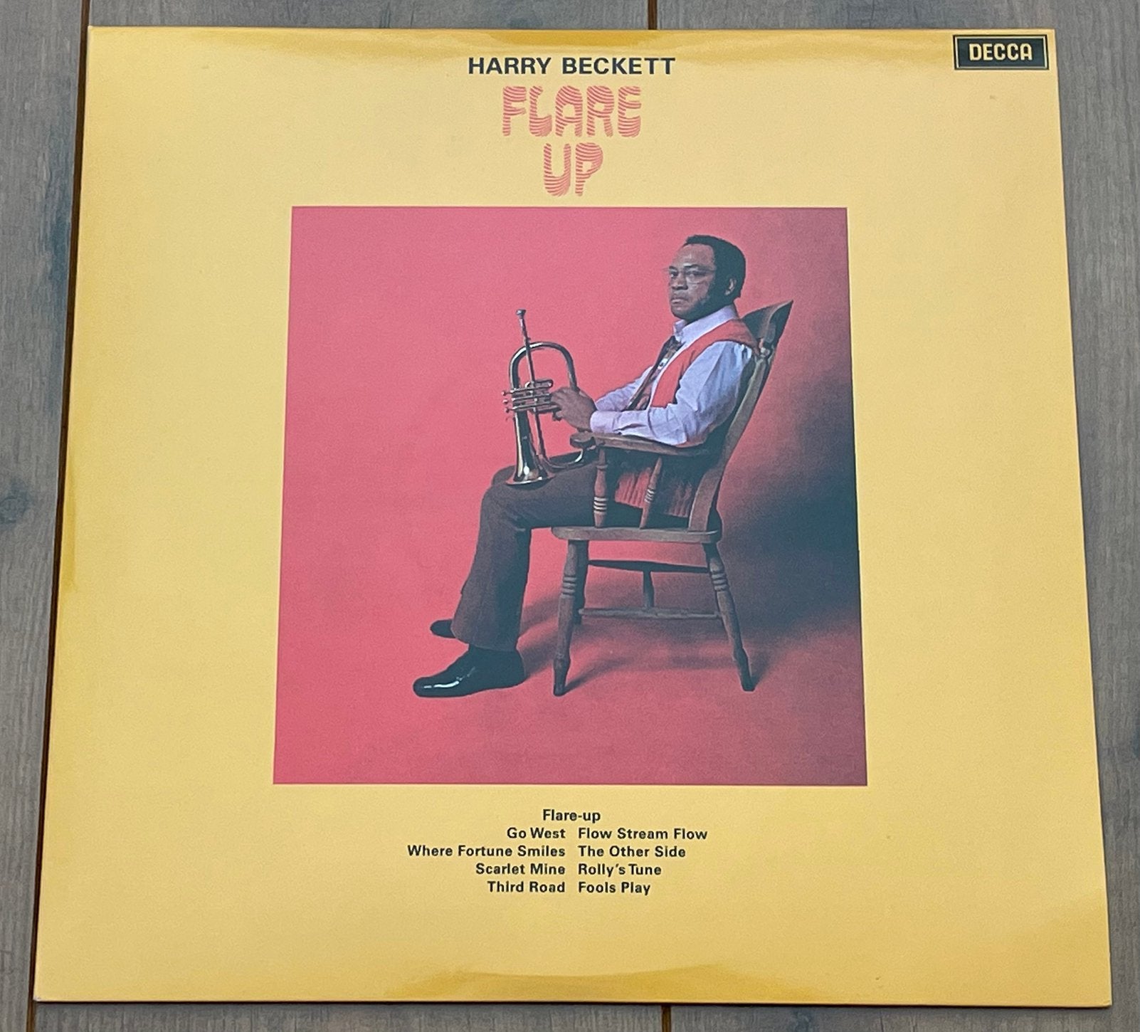 Harry Beckett - Flare Up lp / Remastered Reissue, NM, LP, Jazz-fusion, Ophalen of Verzenden, Zo goed als nieuw