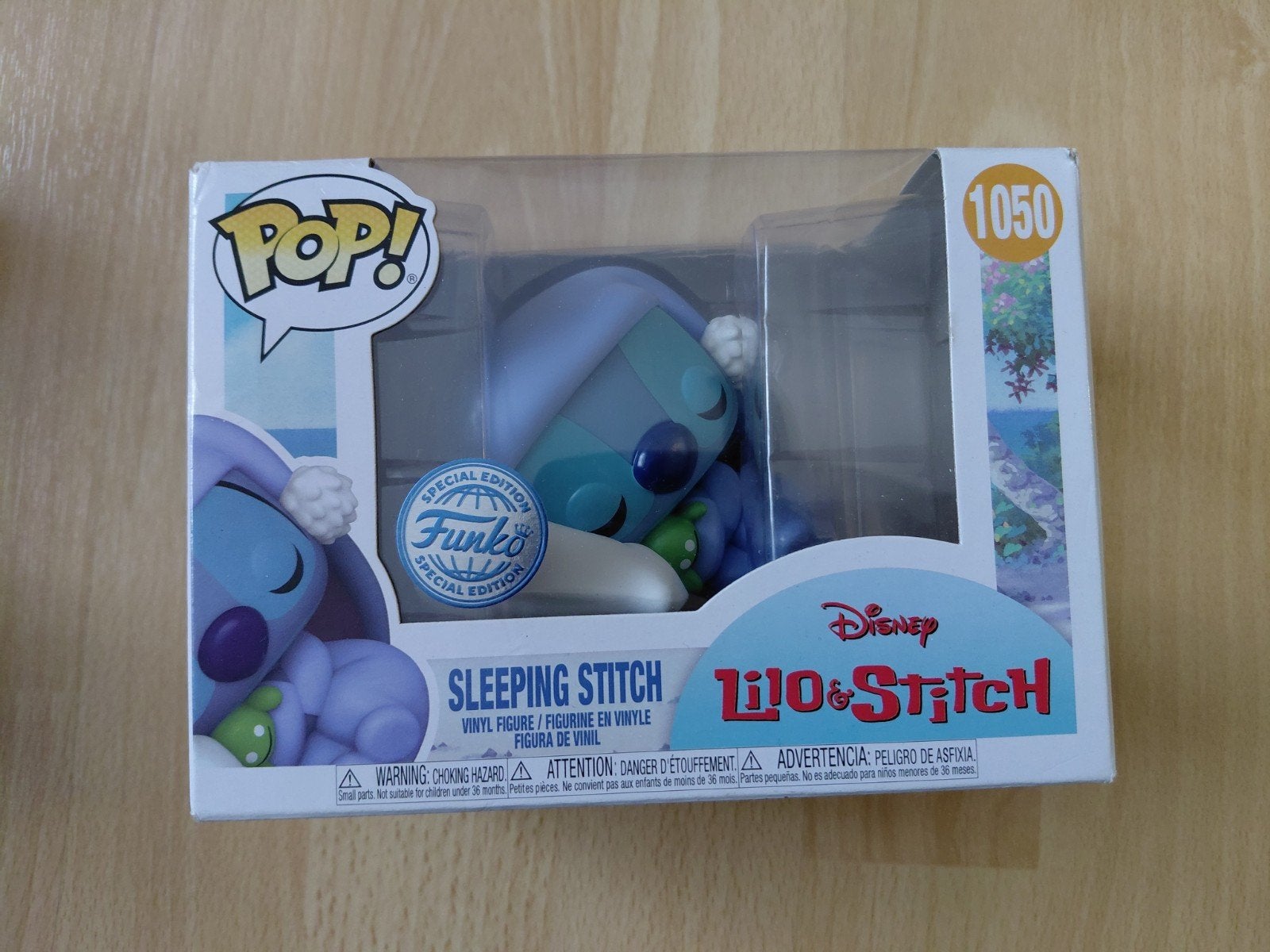 Funko Pop! Disney Lilo & Stitch - Sleeping Stitch #1050, Ophalen of Verzenden, Nieuw
