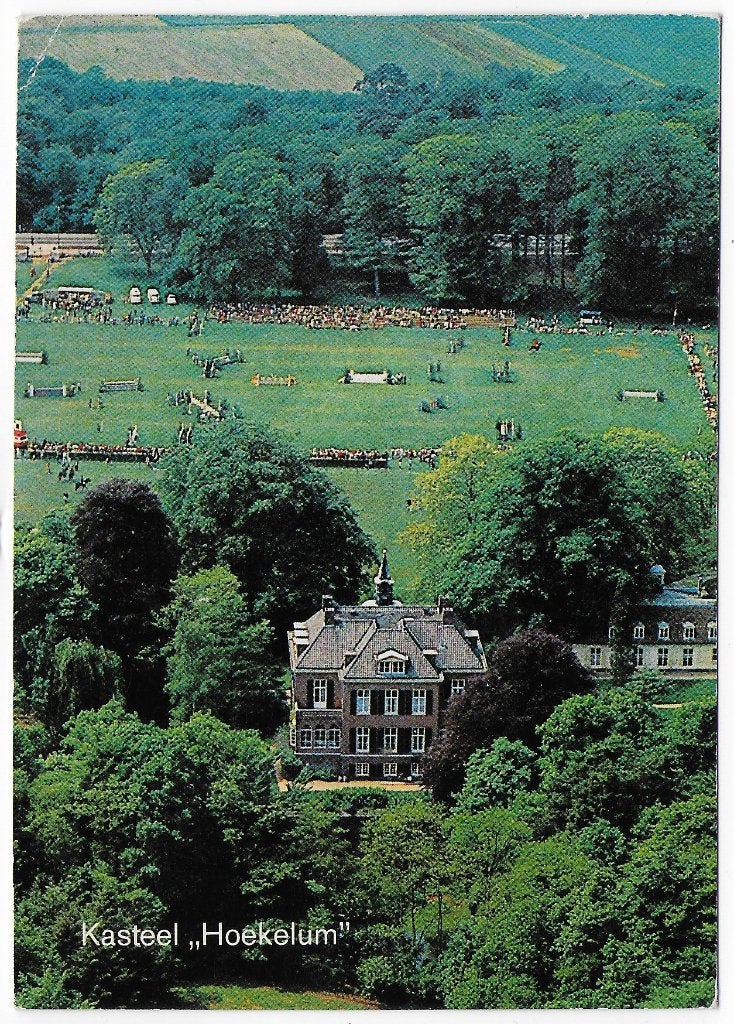 Bennekom Kasteel Hoekelum Gelopen Ansichtkaart ( B4880, Ophalen of Verzenden, 1980 tot heden, Gelopen, Gelderland