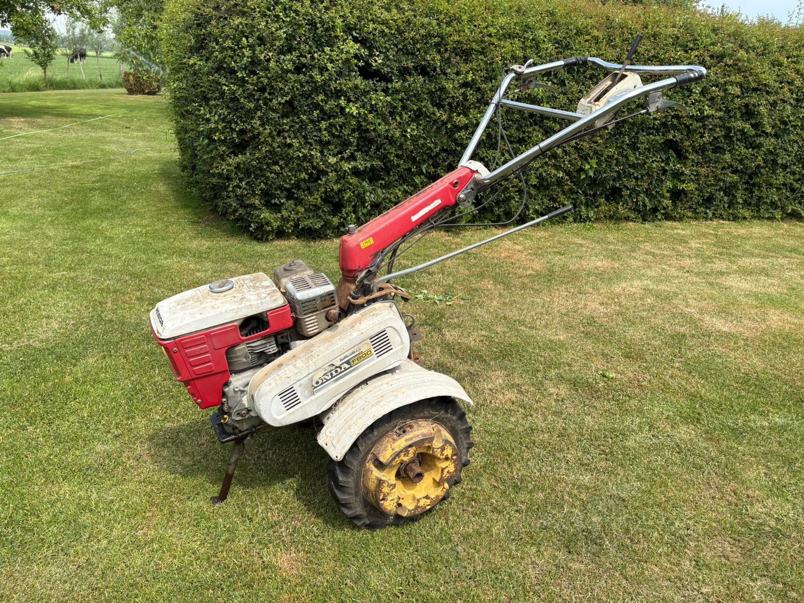 Tweewiel tuin trekker tractor Honda F800, Ophalen, Gebruikt, Benzine, Overige soorten