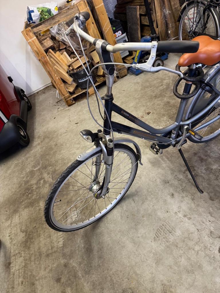 Batavus damesfiets met lage instap en versnellingen, Velgrem, Batavus, Ophalen of Verzenden, 50 tot 53 cm