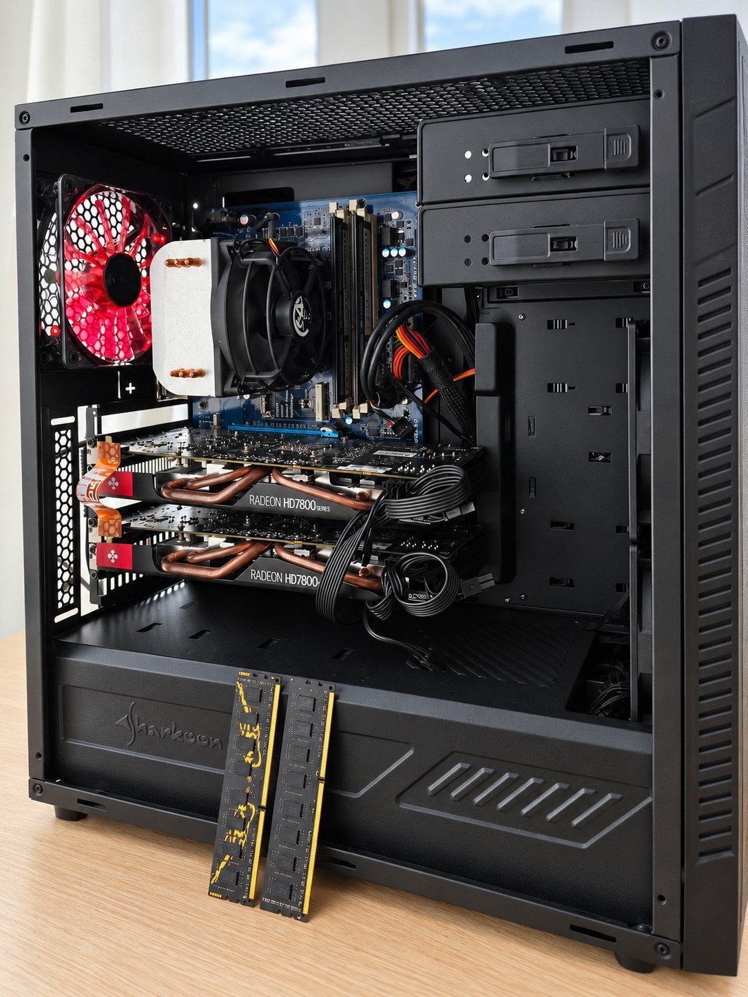 Game PC i7-3770, 16GB RAM, Ophalen, Gebruikt, HDD, Custom Build