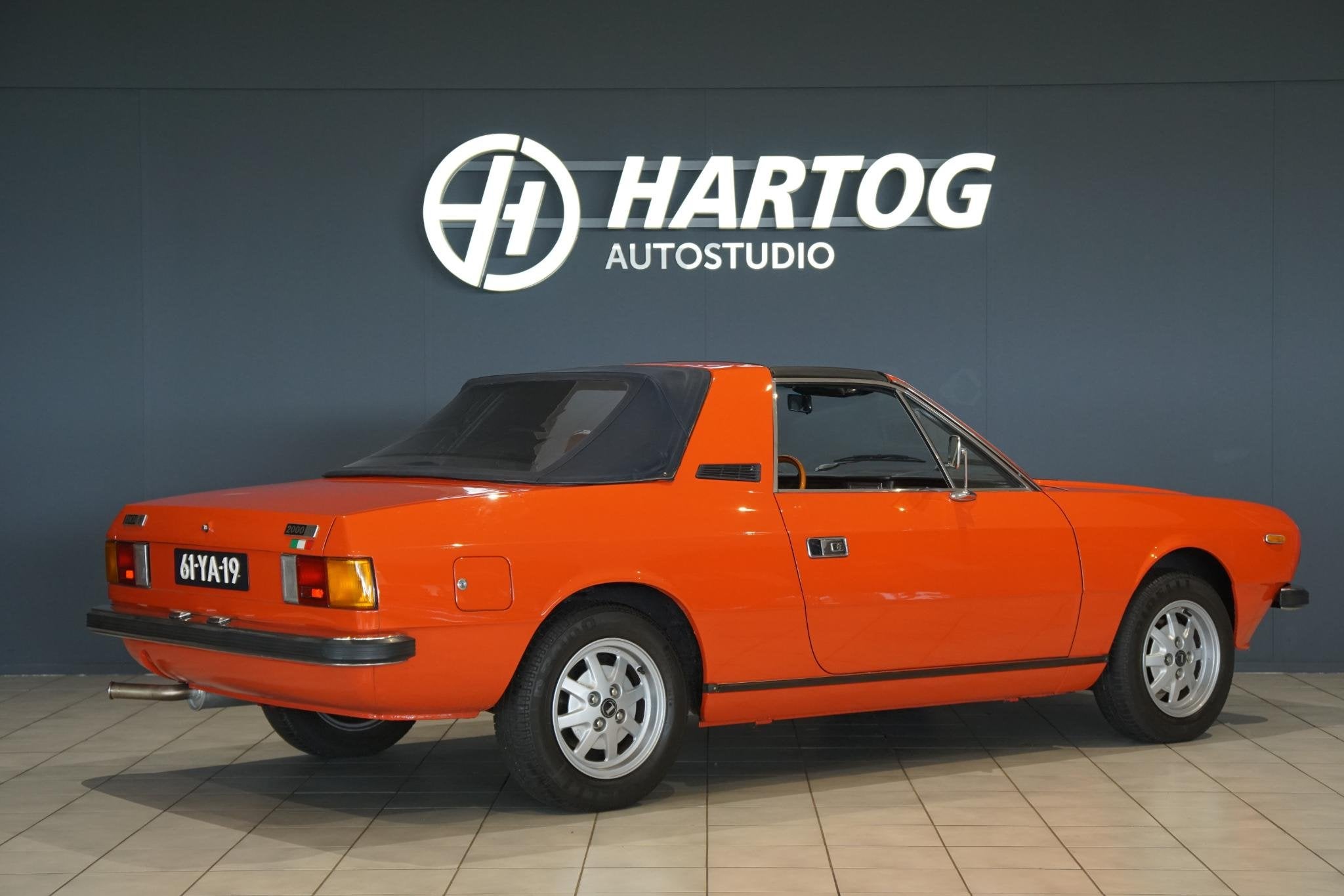 Lancia Beta 2000 CARBURATIE TARGA, Auto's, Voorwielaandrijving, Stof, Cabriolet, 116 pk