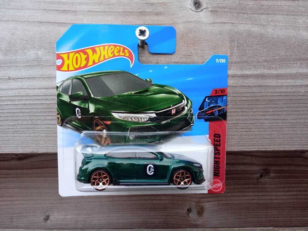 Honda Civic Type R '18 Hotwheels, Hobby en Vrije tijd, Modelauto's | Overige schalen, Ophalen, Nieuw, Auto