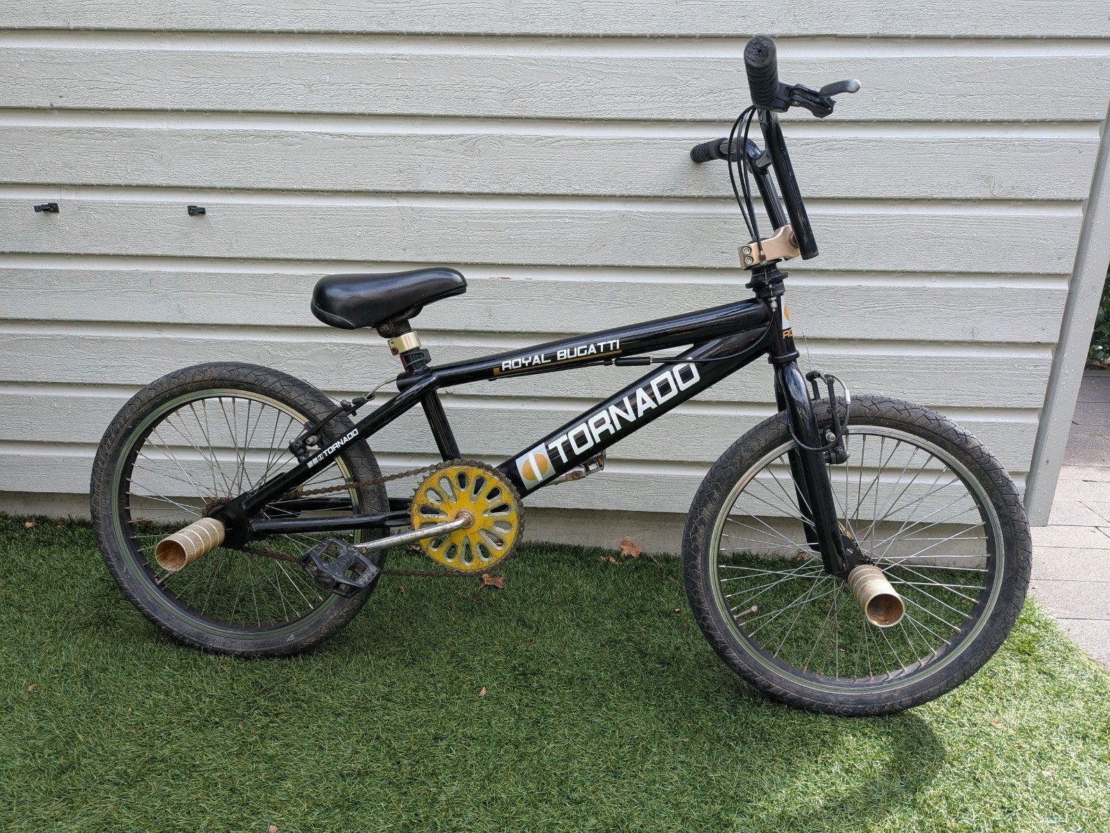 BMX Royal Bugatti Tornado 20 inch, Fietsen en Brommers, Fietsen | Crossfietsen en BMX, Ophalen, Staal, Velgrem, Royal Bugatti Tornado