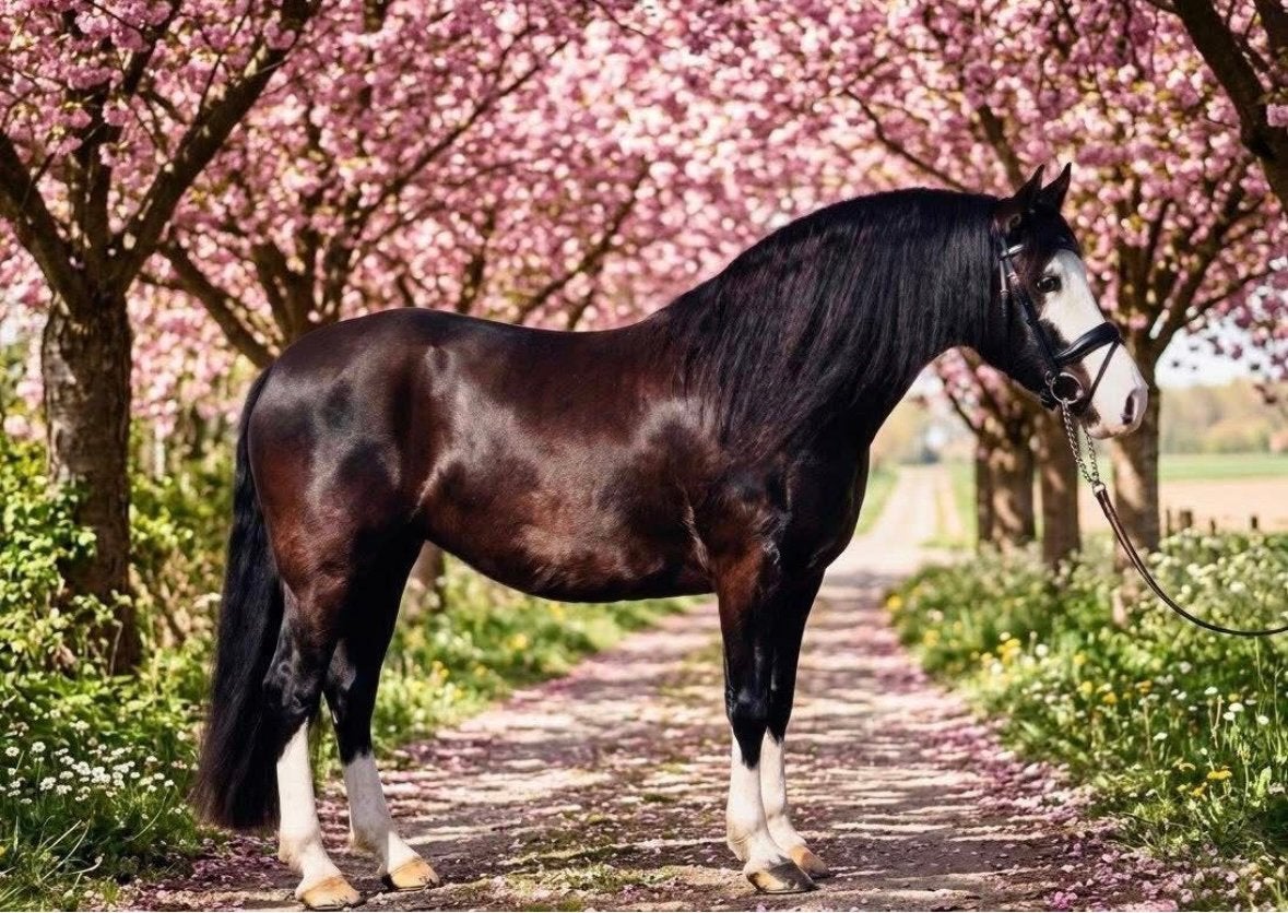 Prachtige 5 jarige welsh cob d gereden/aangespannen, Merrie, 3 tot 6 jaar, Recreatiepony, D pony (1.37m tot 1.48m)