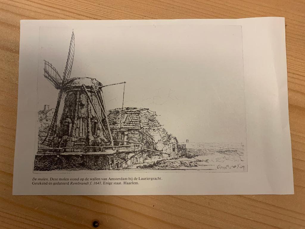 Amsterdam, Gebruikt, Ophalen of Verzenden, Voor 1940, Prent