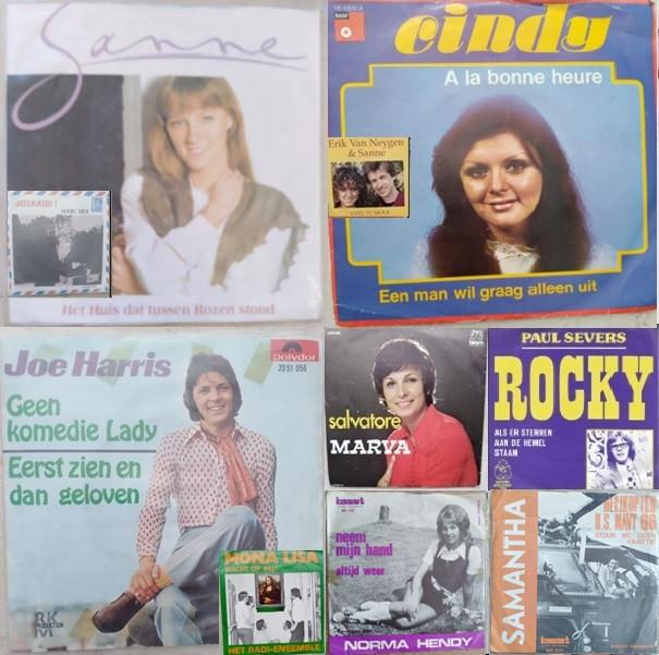 "65 Nederlandstalige SINGLES" (beschrijving lezen!), Cd's en Dvd's, Vinyl | Nederlandstalig, Ophalen of Verzenden, Zo goed als nieuw