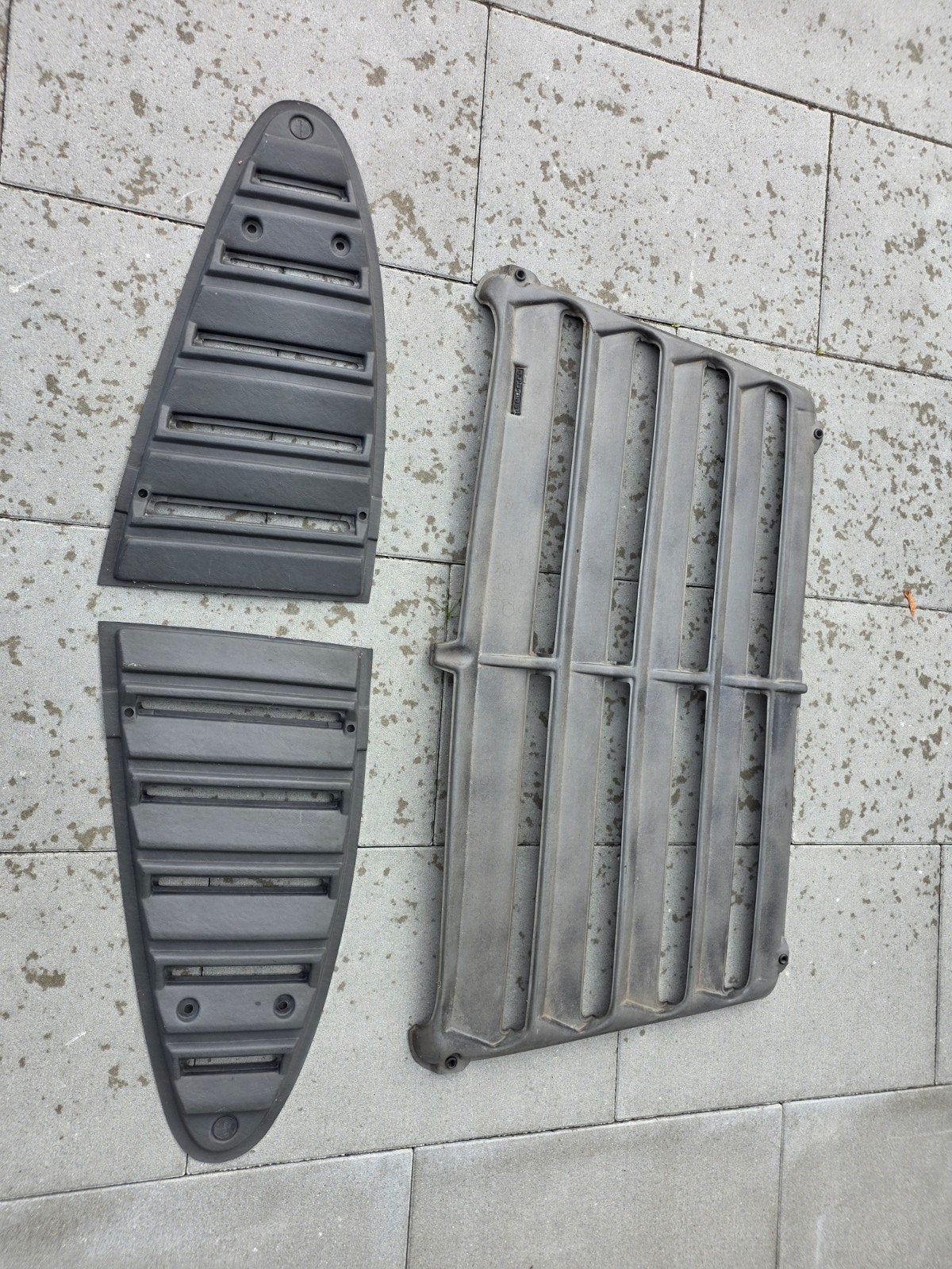 Autoplas Louvres Ford Capri Mk2/Mk3, Auto-onderdelen, Ophalen, Gebruikt, Deur, Ford