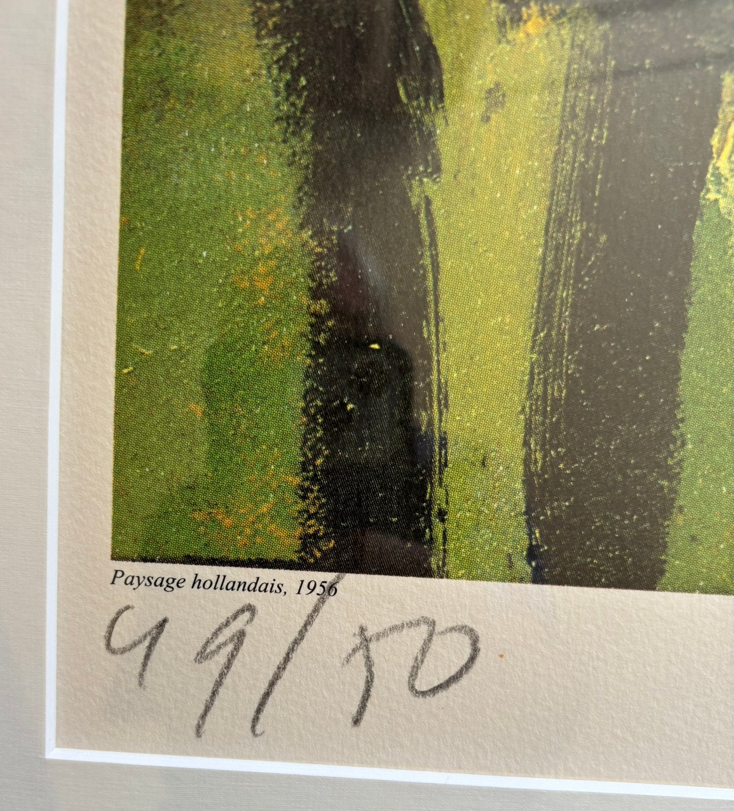 Jan Cremer zeer zeldzame zeefdruk met kleine oplage 49/50, Antiek en Kunst, Kunst | Litho's en Zeefdrukken, Ophalen, Gelimiteerde oplage