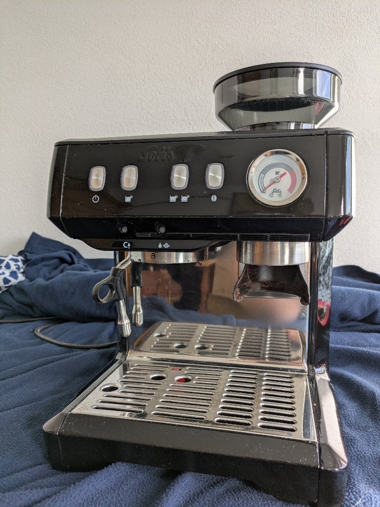 Solis Grind & Infuse 1018, Ophalen, Gebruikt, Espresso apparaat, Gemalen koffie