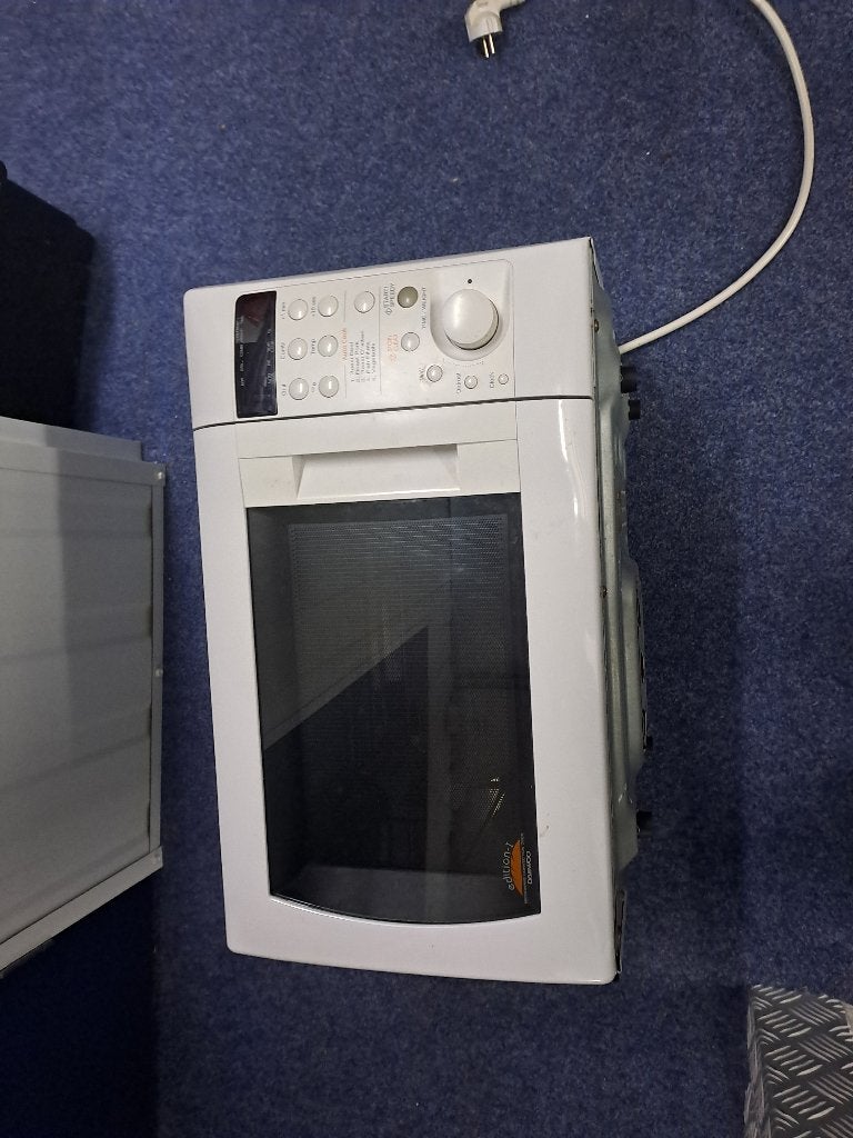 Daewoo Combimagnetron KOC-8C0T - Wit, Gebruikt, Ophalen, Combimagnetron, Gebruikt, Grill