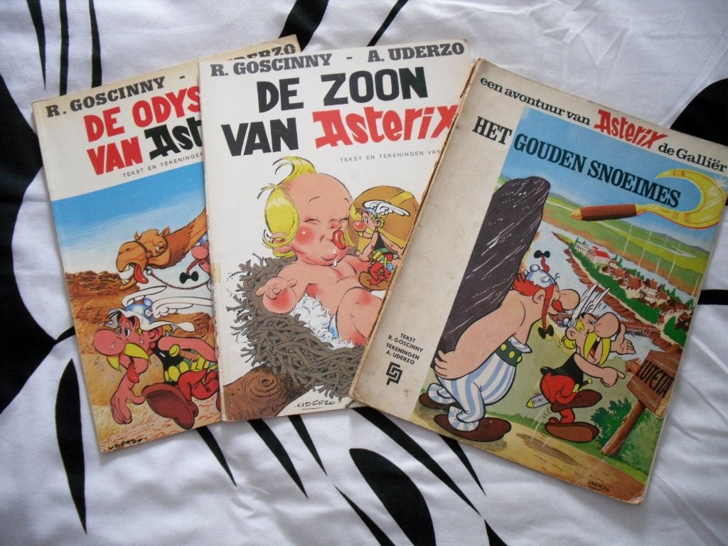 TK: Strips Asterix & Obelix., Meerdere stripboeken, Ophalen of Verzenden, Gelezen