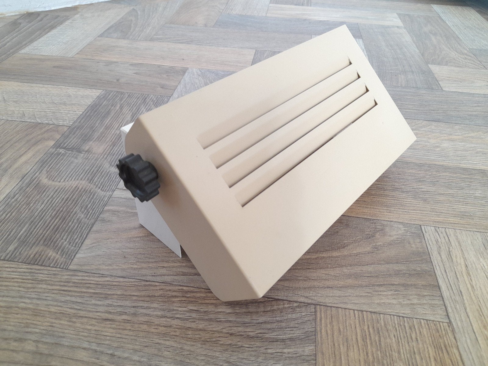 Vintage beige HEMA wandlampje bedlampje leeslampje, Ophalen, Gebruikt, Metaal