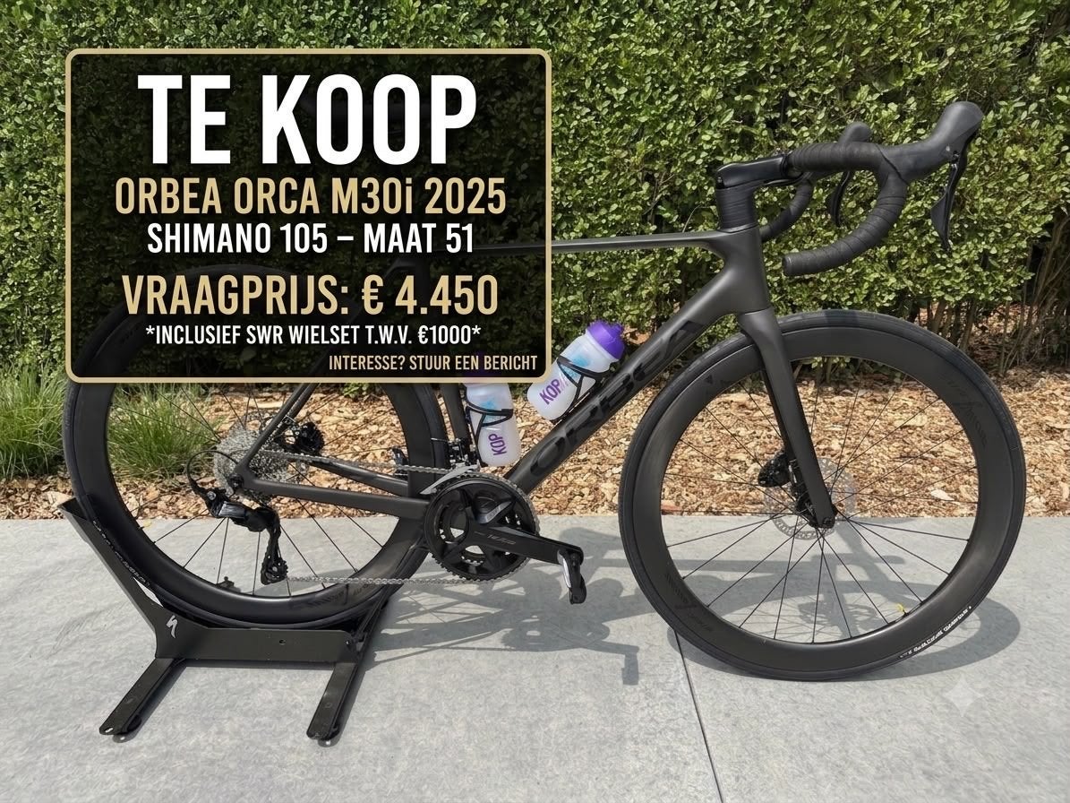 Orbea race fiets, Ophalen