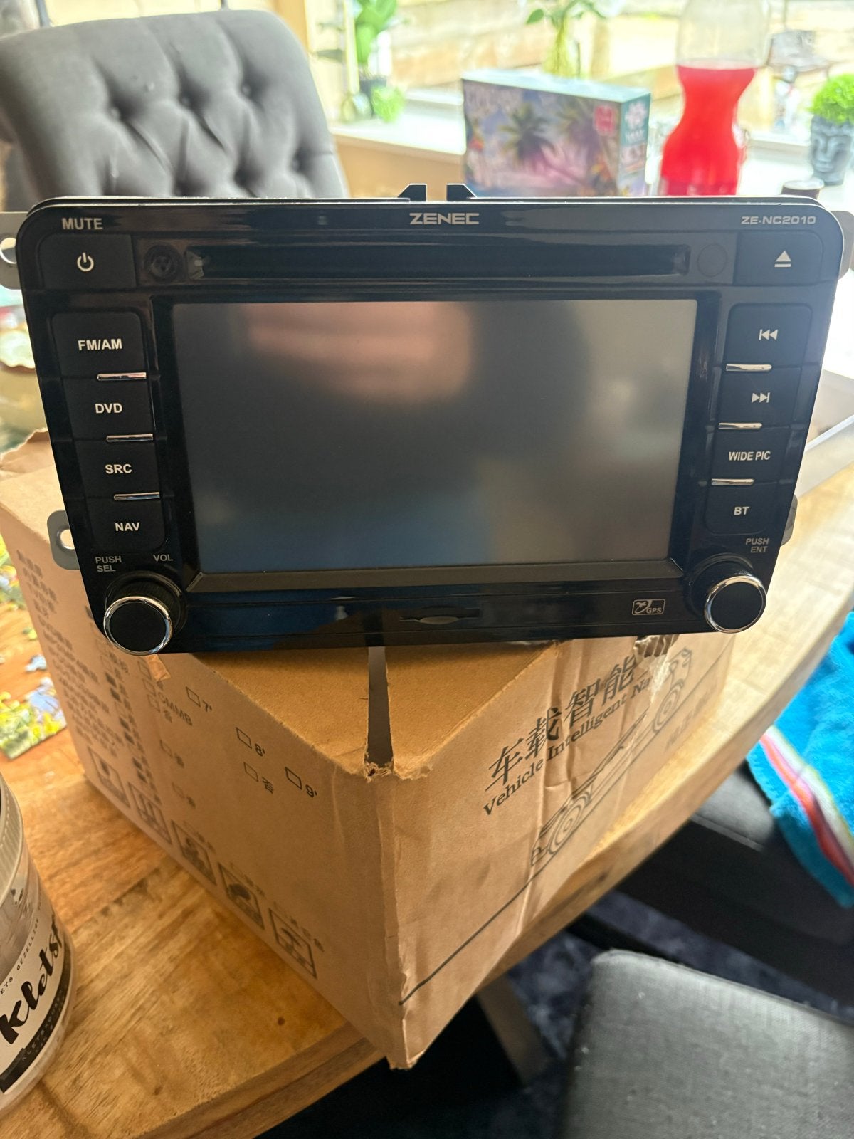 Zenec ZE-NC2010 Radio Navigatie voor VW Polo Golf, Ophalen of Verzenden, Gebruikt